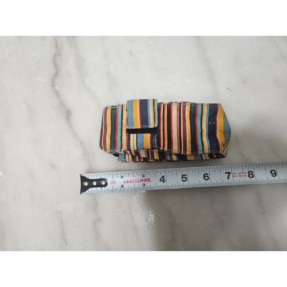 Women's Genuine Classic Shoulder Tote Bag Fabric + Faux Leather Pockets Braiding - Picture 11 of 11